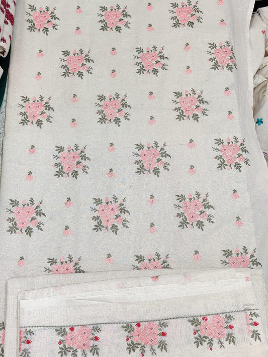 Winter Collection | khadar karandi Embroidered 3pc