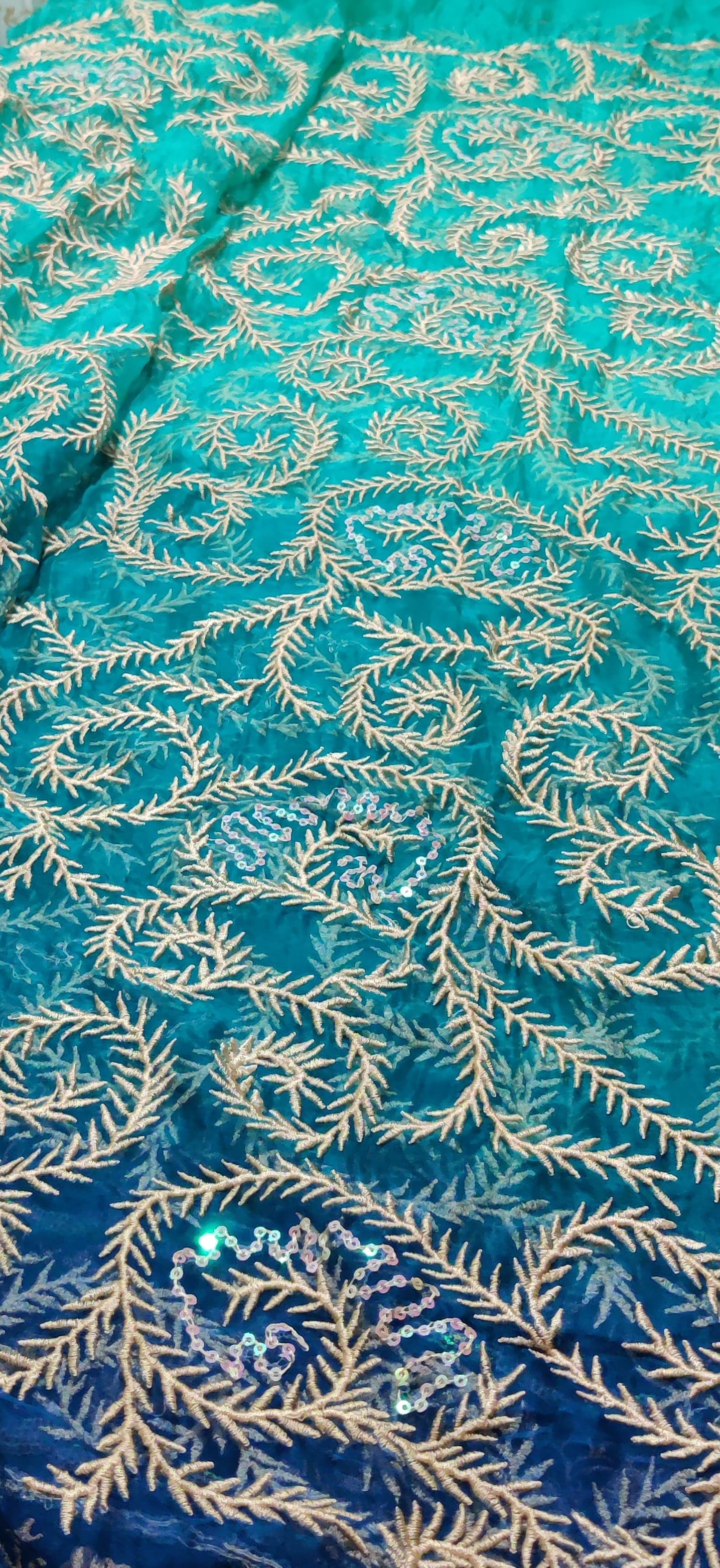 Pure Crinkle Shiffon Saree